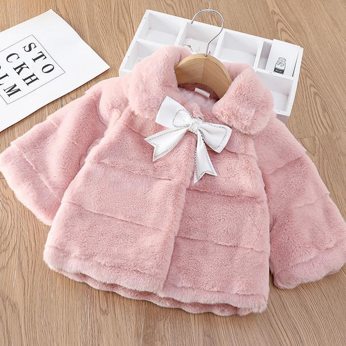 Jaket Bayi Lyme/ Jaket Bulu Halus/ Jaket Bayi Pita Lucu Jk24