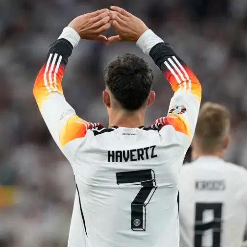 [ Nameset ] Germany Jerman Euro 2024 Home Havertz 7