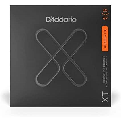 D'Addario Xt Phosphor Bronze Acoustic Strings, Extra Light,10-47,Bmj Terbaru