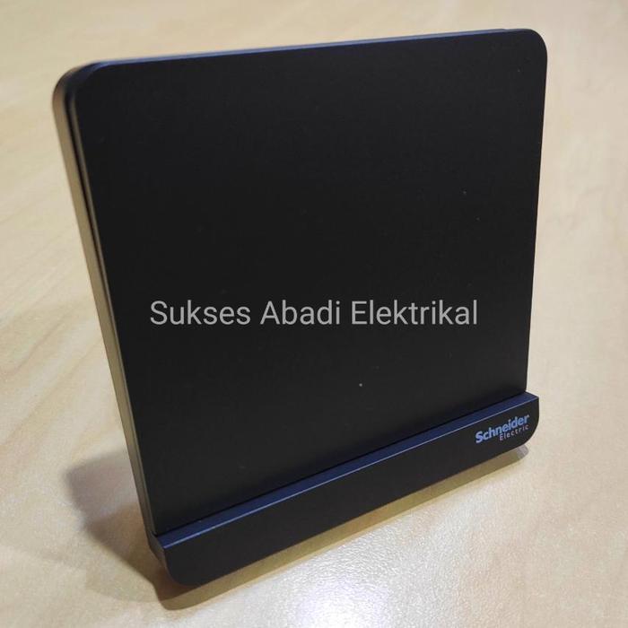 HOT SALE SAKLAR SCHNEIDER AVATAR ON ENGKEL / TUNGGAL DARK GREY / ABU