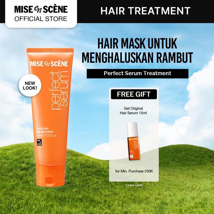 mise scene Perfect Masker Rambut Perawatan Rambut Rusak Menghaluskan Serum Treatment 180 ml Perfect 