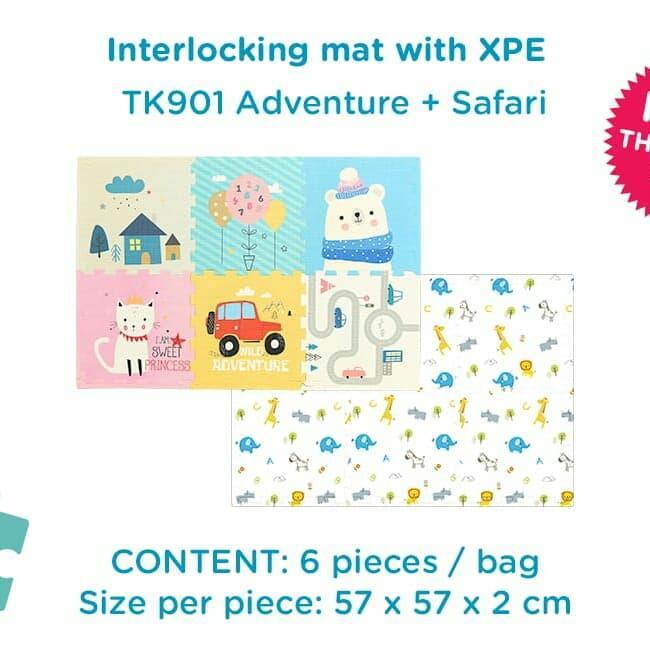 Promo Karpet / Matras / Tikar / Playmat / Puzzle Yofi 60X60X2 Cm Xpe Terlaris