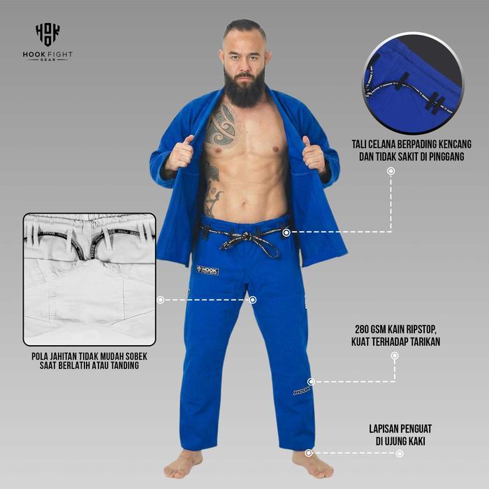 Promo Baju Jiujitsu Hayabusa Import / Gi Jiu Jitsu / Gi Bjj Hayabusa Murah