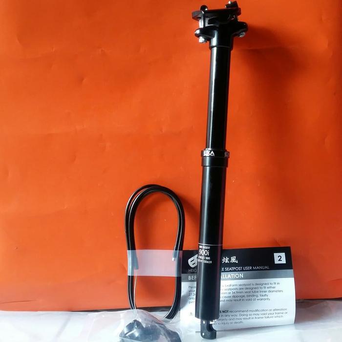 Seatpost Hidrolik Adjustable Dropper Post Exa Form Kabel Dalam 30.9
