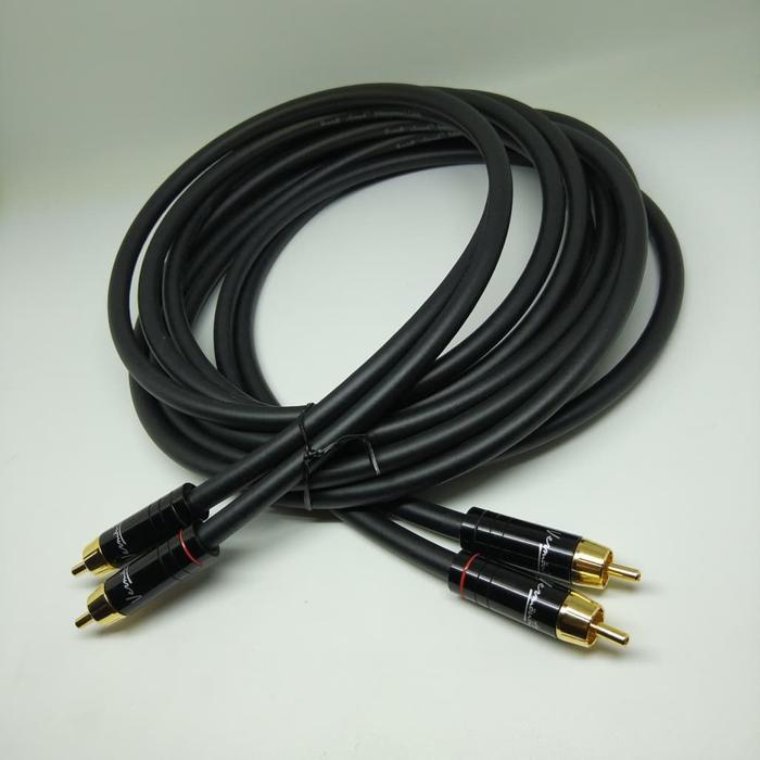 BERKUALITAS Kabel RCA Interconnect Vermouth Serenade 2m pair plug Vermouth