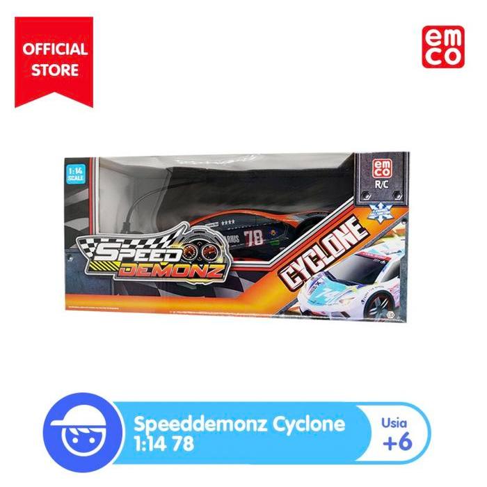 Mainan Mobil EMCO Speed Demonz Cyclone