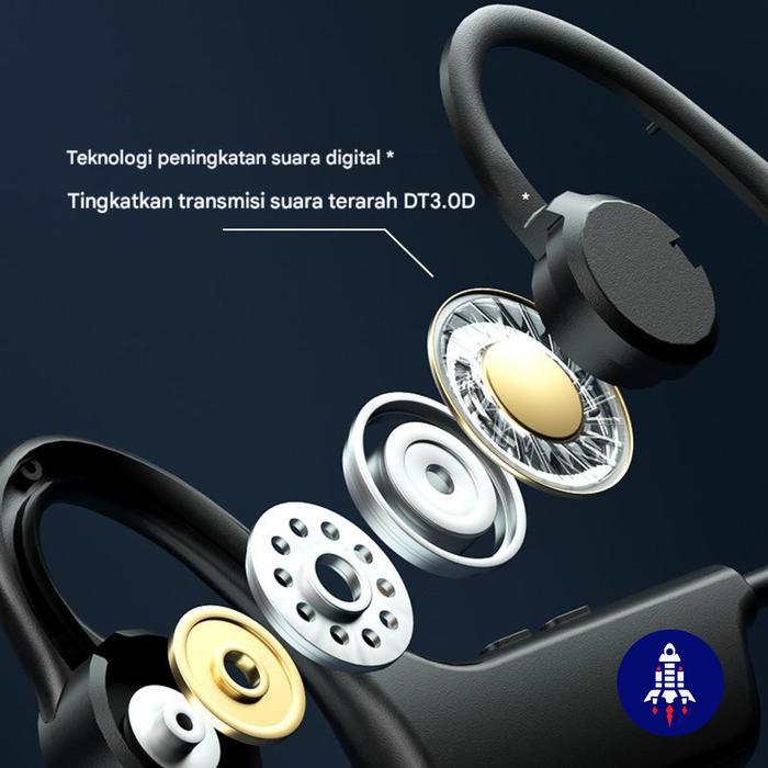 Jbl U9 Bone Conduction Earphones - Headset Olahraga - Earphone Olahraga Terbaru 