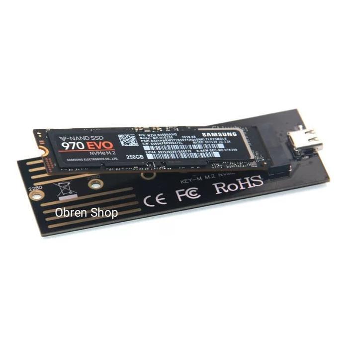CASING SSD M2 NVME for SAMSUNG 970 EVO