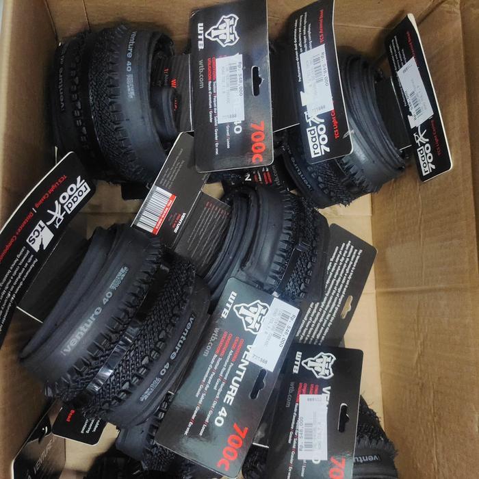 Wtb Venture 700 40 Road Tcs Keflar Ban Tubles Gravel 700 X 40C Hitam