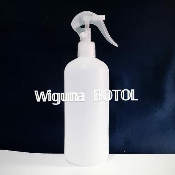 Botol trigger spray 500 ML HDPE Natural / Botol trigger 500ml natural