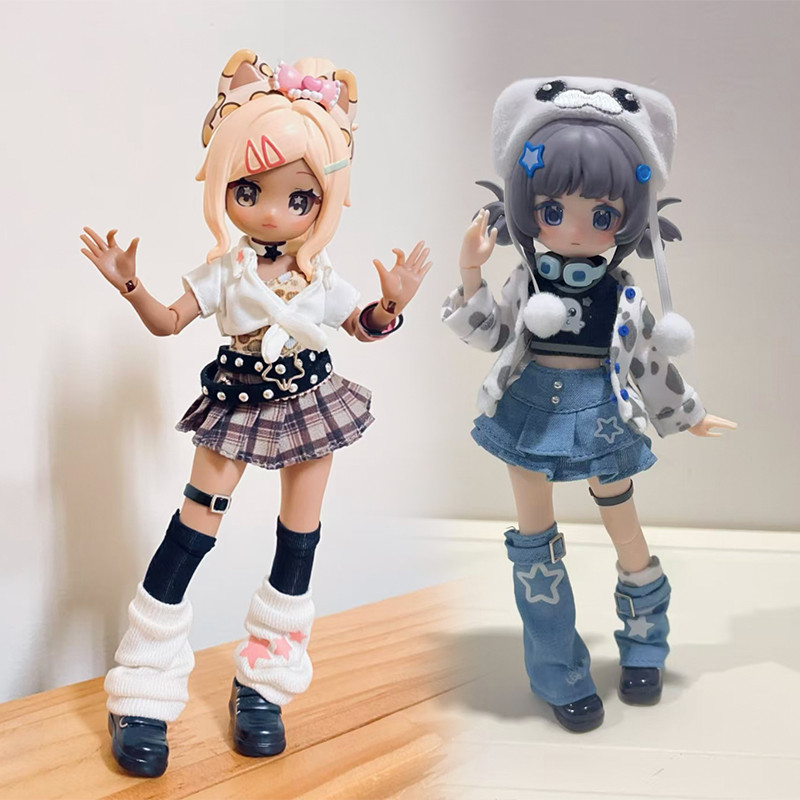 Genuine Freedom Claim Electronic Pet Blind Box Cute 1/12 BJD Anime Articulated Joint Figure Doll