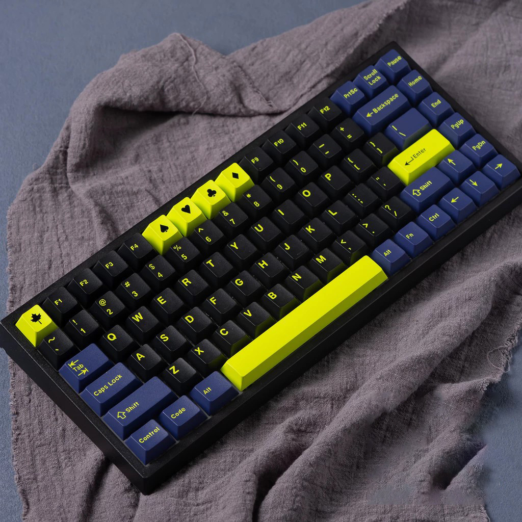 [Blue Sky] GMK Keycap Clone Arctic WOB Cherry Profile Doubleshot ABS Keycaps for MX Mechanicla Keybo