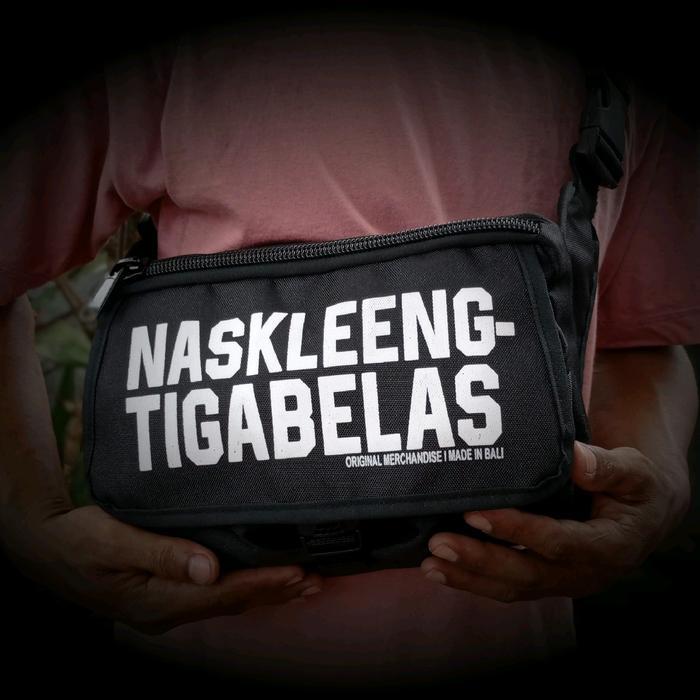 Virlokina- Waistbag Cowok Nk13 Tas Selempang Pria Kanvas Premium Size P25 X T19 Tas Bali Waistbag