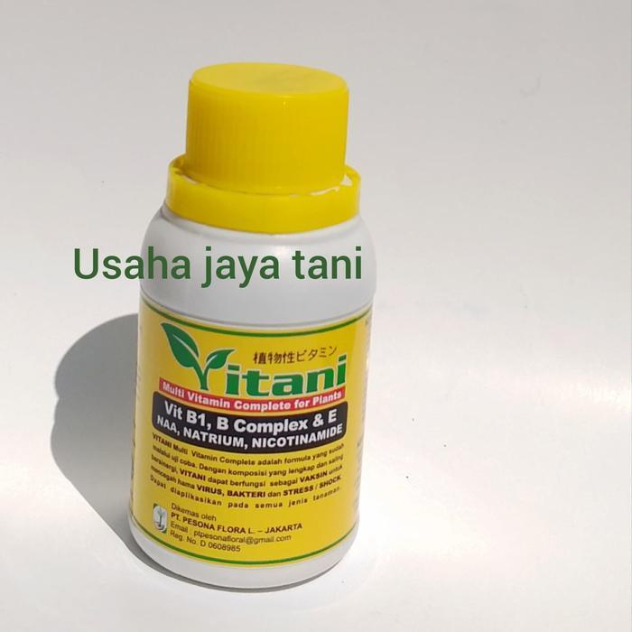 Raflezia Pupuk Tanaman Cair B1 Vitani 100Ml Anti Stress Complex