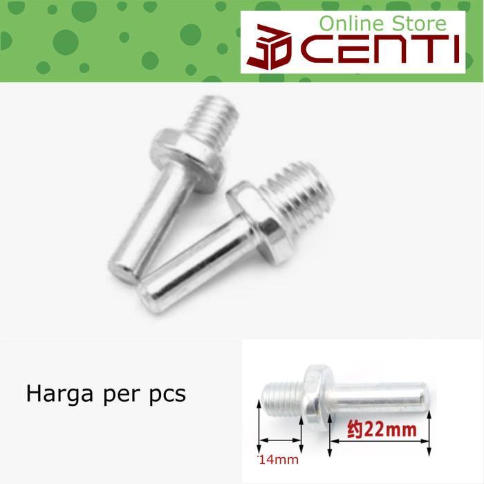 Konektor Adapter Gerinda M10 M14 Tatakan Amplas Bulat Pemoles Pad M 10