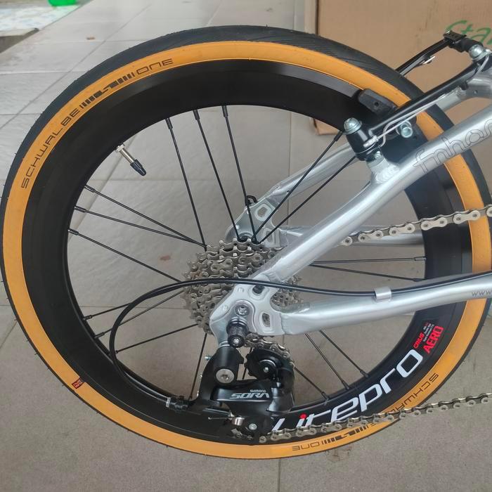 TERBARU WHEELSET LITEPRO AERO S42 406 20 INCH