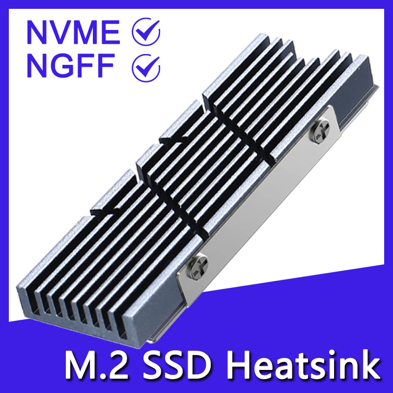 GPUHOLD M.2 SSD HeatSink Heat sink NVME NGFF 2280 SSD Hard Disk Aluminum Heat Sink Radiator Thermal