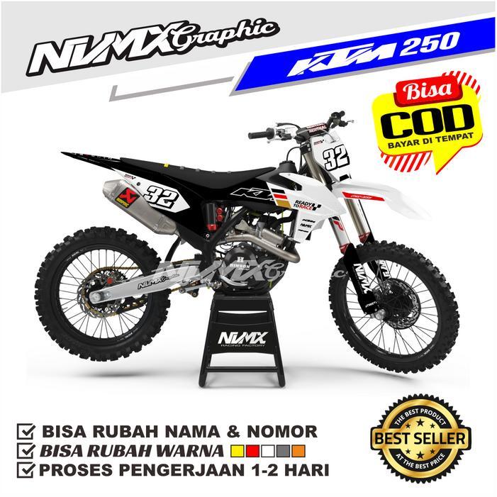 Decal Ktm 250 2020 Simple Design Stiker Dekal Ktm
