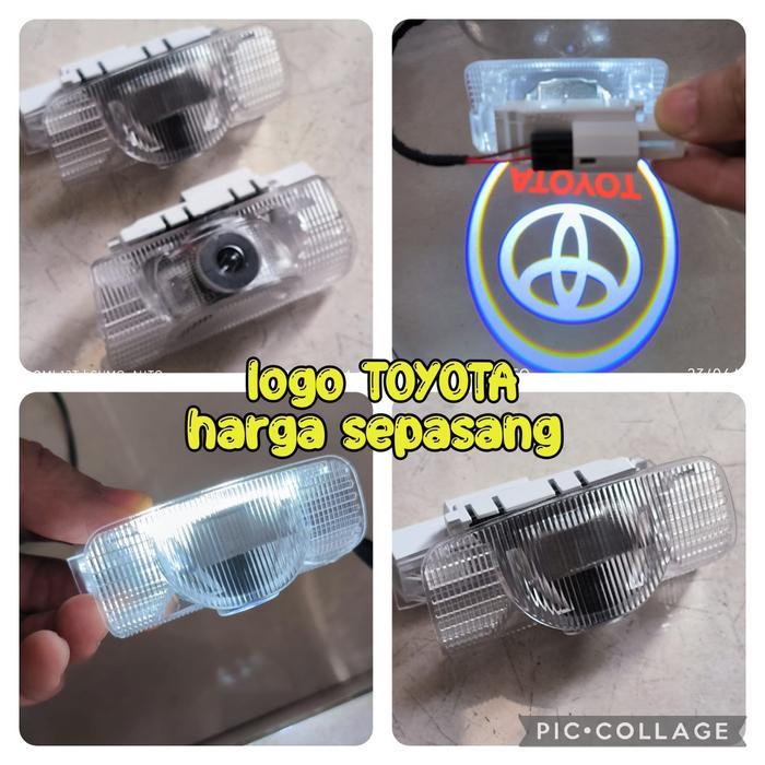 lampu led door trim logo VELLFIRE lampu door trim toyota VELLFIRE ANH3