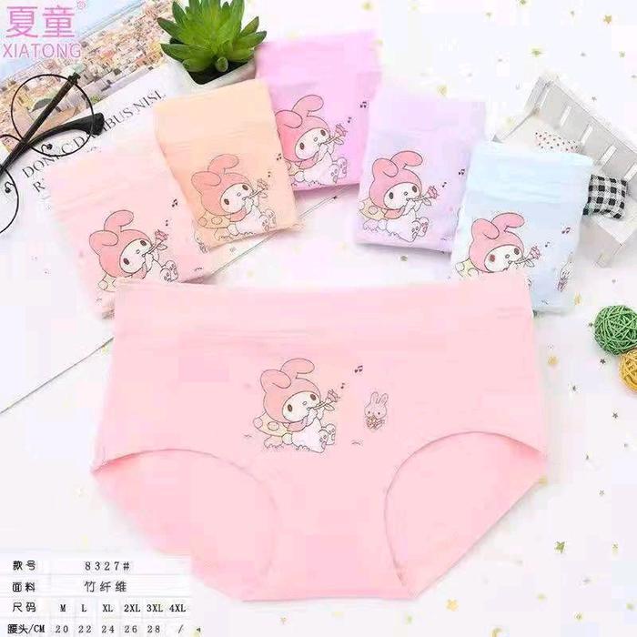 #8327 (Isi 4 Pcs,6 Pcs,1 Lusin) Celana Dalam Cd Anak Perempuan/Cewe Usia 1-13 Tahun (Celana Dalam Cd