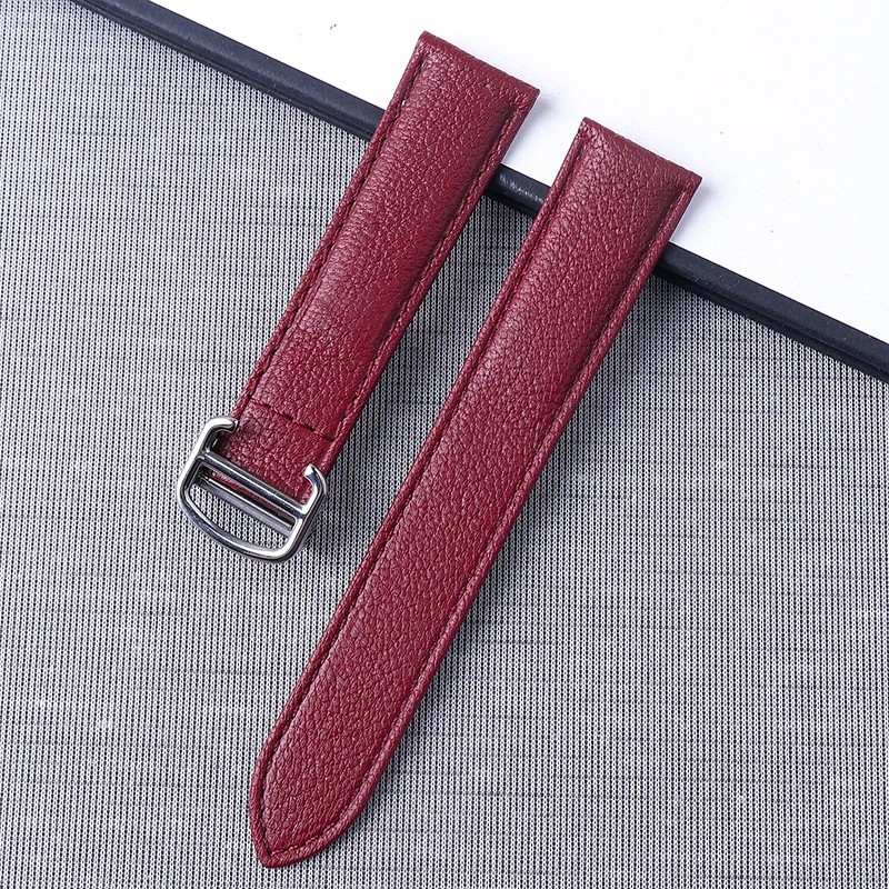 Highgrade sheepskin tch strap replacement Cartier Tank London 14mm 16mm 18mm 20mm 22mm genuine