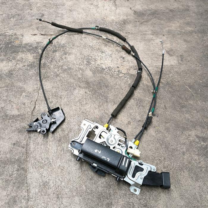 Handle hendel dalam assy set actuator lock seling  pintu psd geser sliding door belakang kanan R Nis