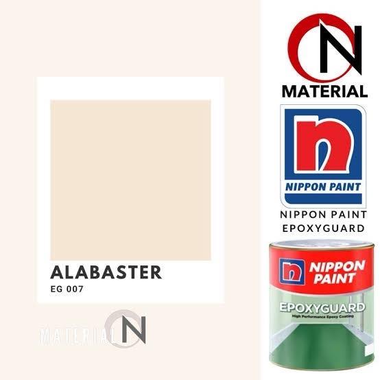 Nippon Paint Epoxy Guard 5L Cat Lantai / Alabaster