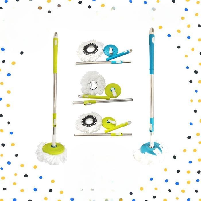 VIDICI Kain Pel Lantai Mop Acline - Pel Tongkat Refil Mop