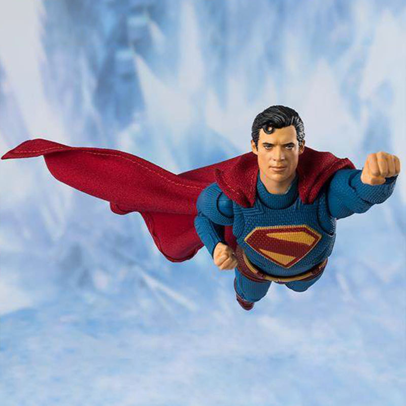 Bandai Superman Anime Figure SHF Superman DC 2025 Action Figure Collectibles Model High Poseability