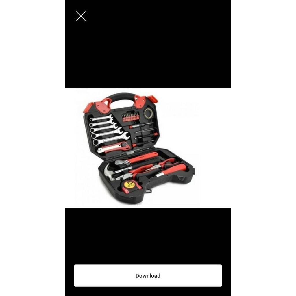 Krisbow Hand Tools Set 28Pcs Tool Kit Perkakas