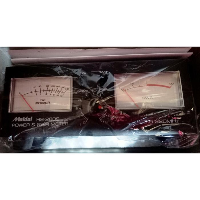 SWR MALDOL HS260S / SWR POWER METER MALDOL HS 260 SUPER ORIGINAL QUALITY
