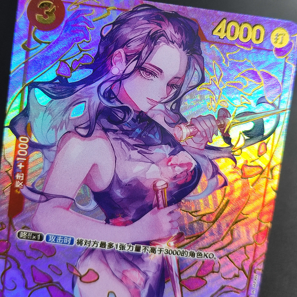 Proxy One Piece TCG Chinese Nami LUFFY Zoro Sanji Robin Hancock Exclusive 1st Anniversary Special