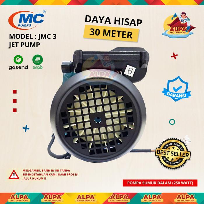 Pompa Air Nasional Mc Jet Pump 255 (Tanpa Tabung) - Jmc.3