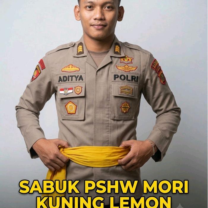 Sabuk Mori Pshw Kuning Lemon