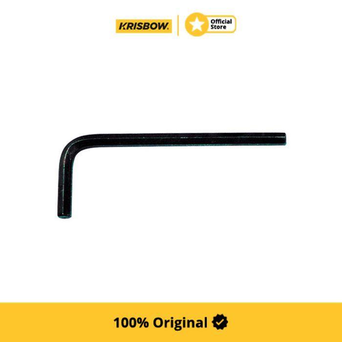 Krisbow Kunci L Hex 7/8 Inch - Hitam Allen Key Imbus Mekanik Sepeda Furniture