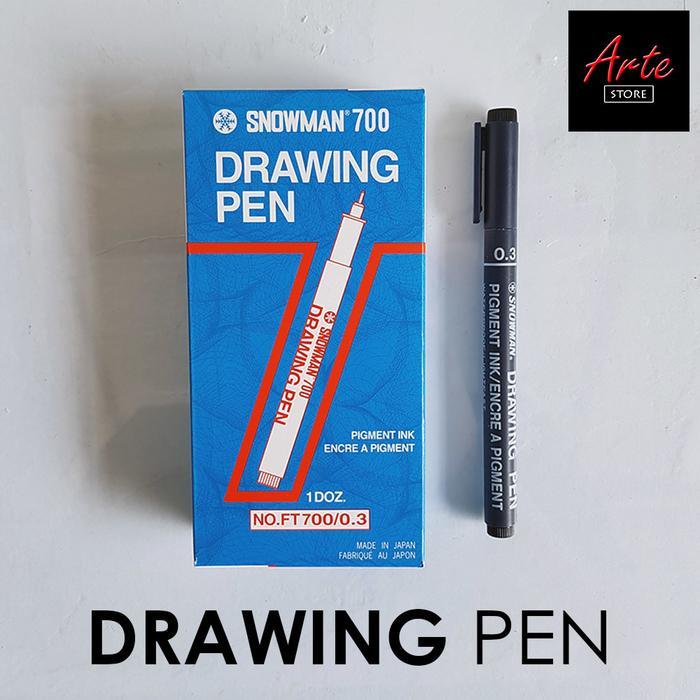 Drawing Pen Snowman 0.1
