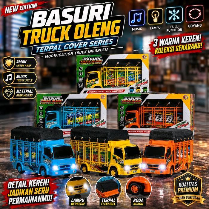 TERBARU Izibro Truk Mainan Anak Laki-laki Viral 2026 Bus Car Toy Nemah Miniatur Bergerak Oleng &