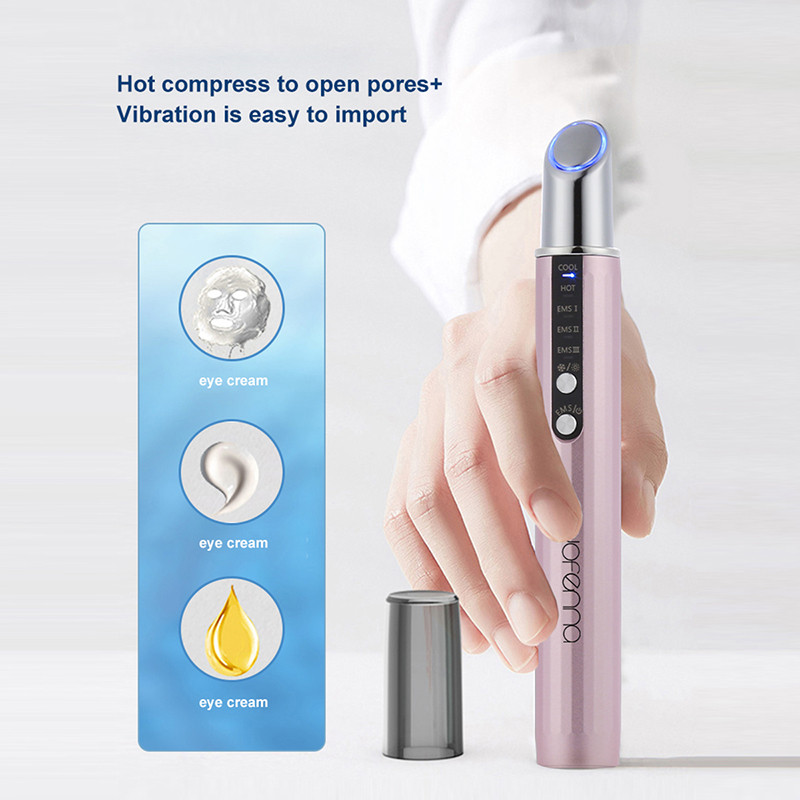 Eye Massager Beauty Pen EMS Microcurrent Eye Face Skin Lifting Anti