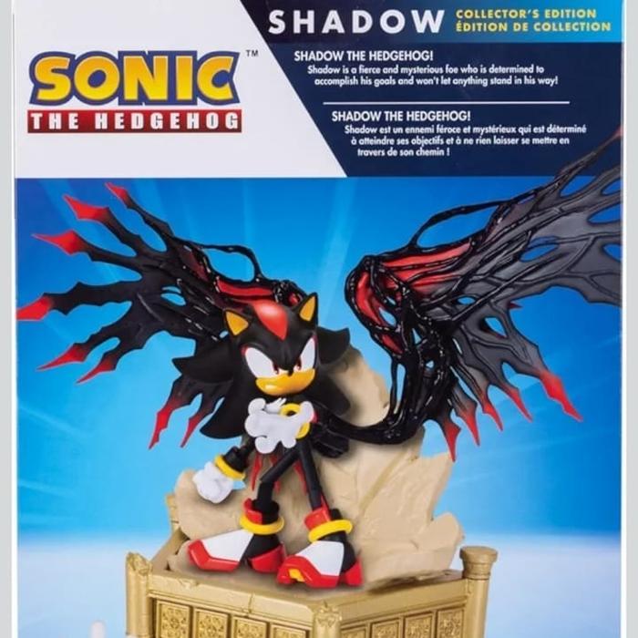 Sonic Shadow The Hedgehog Action Figure Collector Edition with Wings