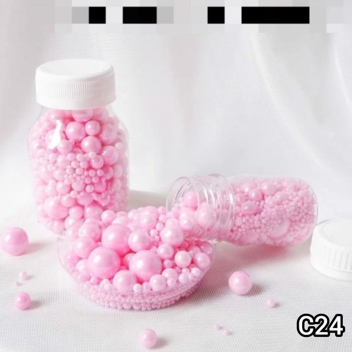 TERLARISS SPRINKLE CAKE, SPRINKEL KUE, SPRINKLE PINK, TRIMIT, MIXED SIZE 20GR