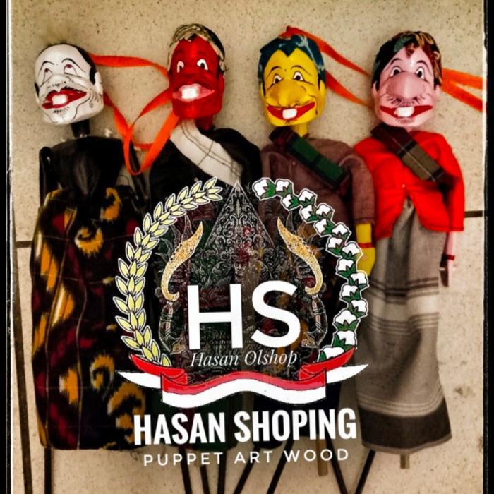 Wayang golek mini cepot, semar, dawala, gareng Toys