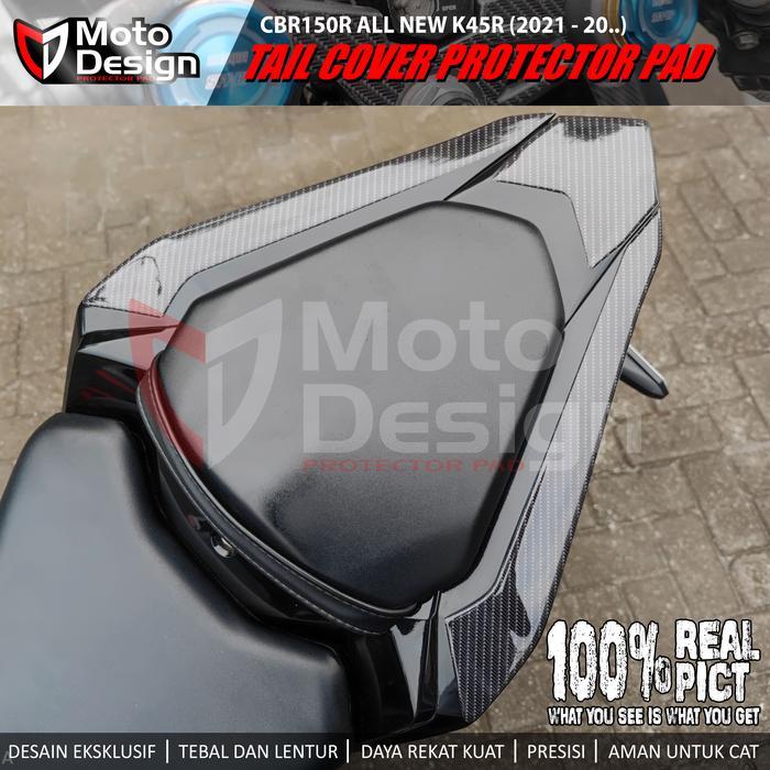 Stiker Timbul Protector Pad Tailpad Buntut Cbr150R K45R 2021 Up All New