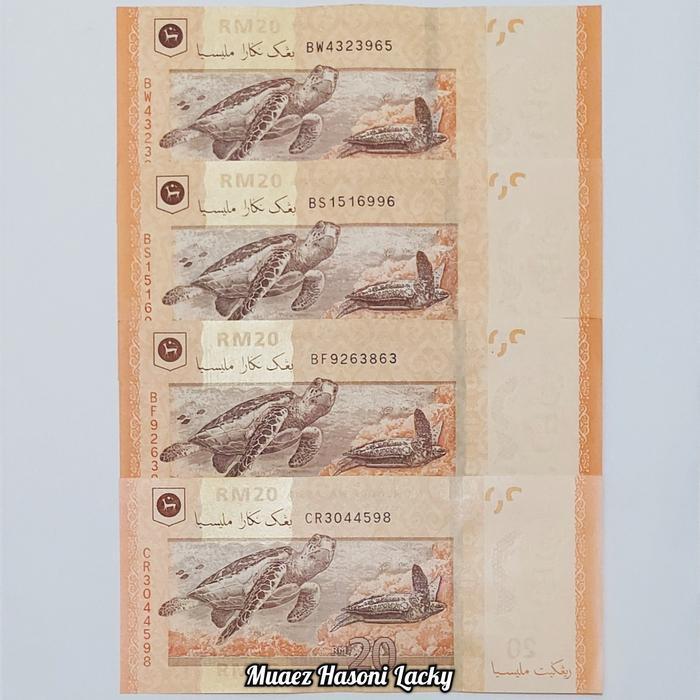 Promo Ringgit Malaysia Pecahan 20 Original