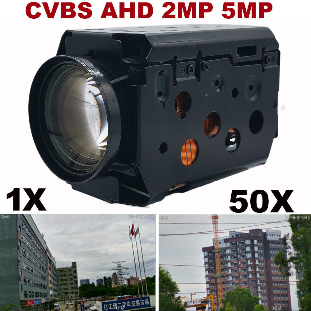 Cvbs 36x 40x Zoom Ahd Camera 2MP Module Security CCTV 30x Optical