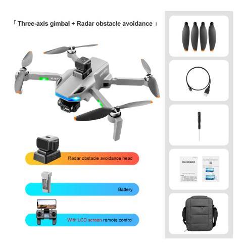 RC Drone GPS Dual Kamera YLRC S135 Pro 8K HD 3-Axis Gimbal - S135 P+ Sensor