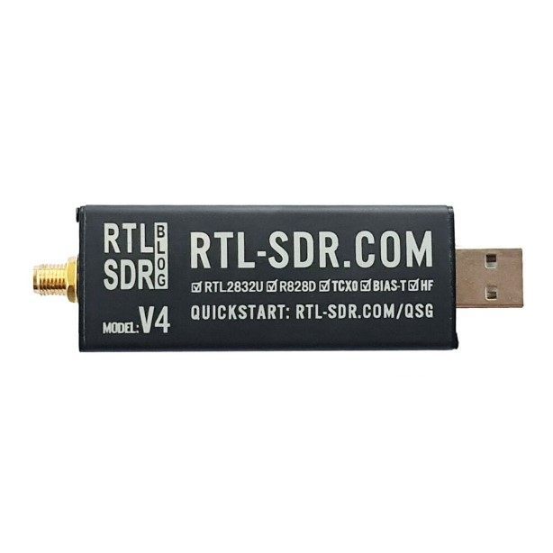 RTL-SDR Blog V4 R828D RTL2832U 1PPM , Software Radio Receiver SDR