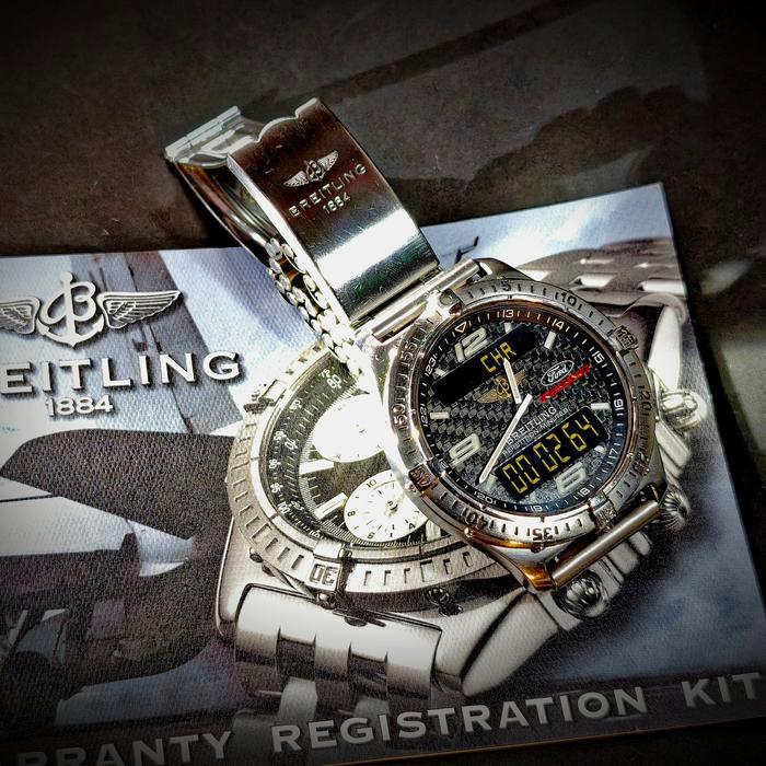 ORIGINAL Jam Tangan BREITLING Aerospace Titanium, Carbon Fiber, LIMITED EDITION READY STOCK