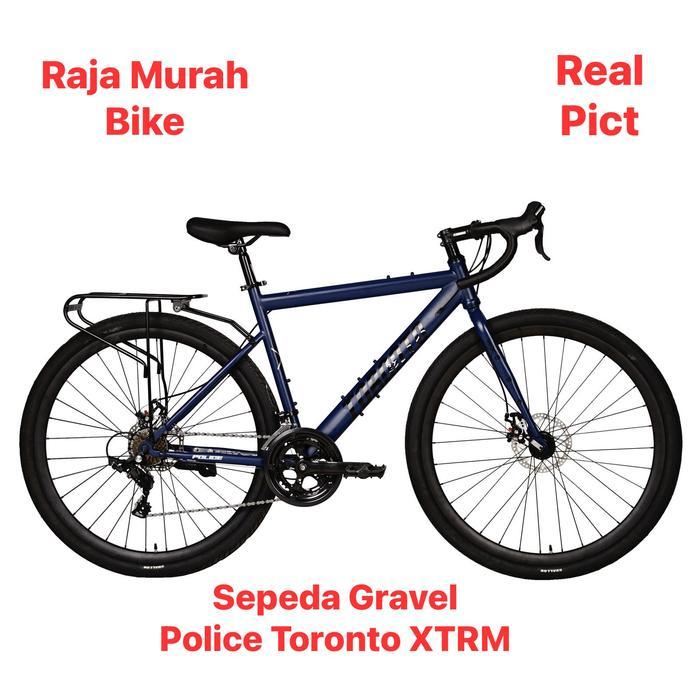 Sepeda gravel police toronto xtrm gravel toronto 700c sepeda balap RB police Toronto EFG Hybrid Grav