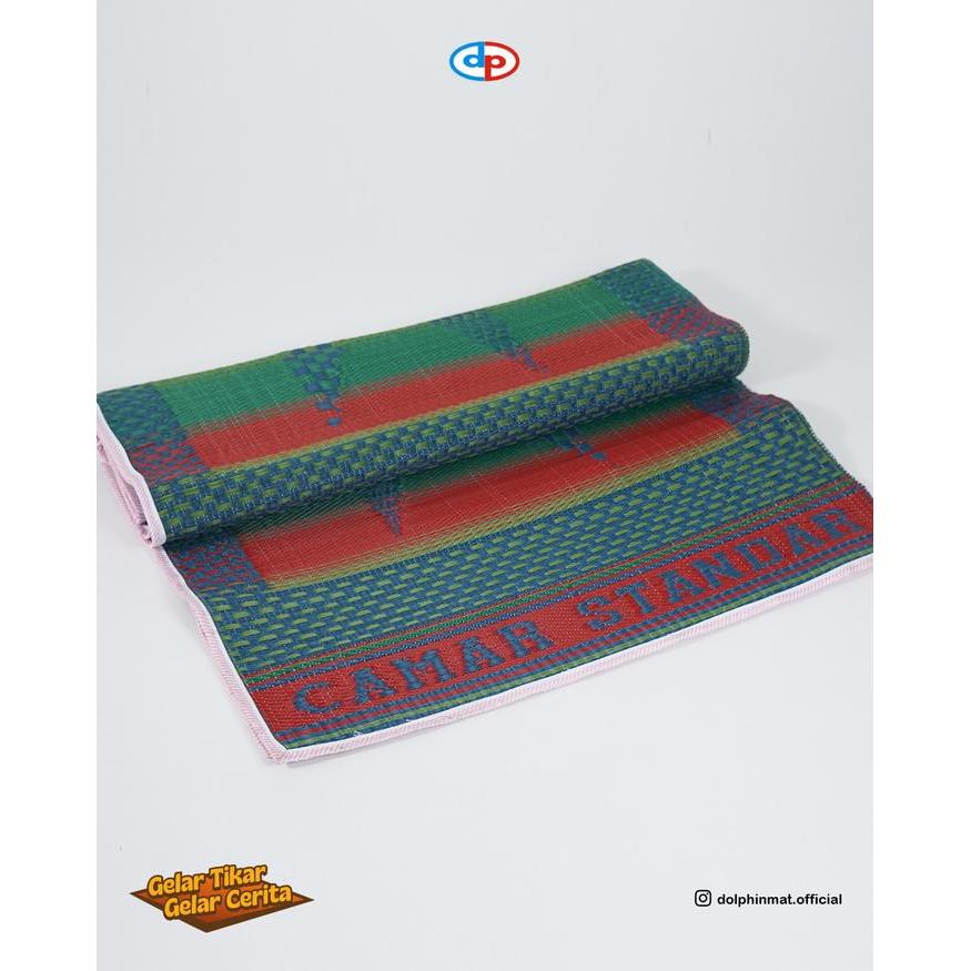 Dolphin Mat Tikar Motif Camar 2x3 Warna Tlisir TMCTP Tikar Plastik Tikar Motif Tikar Lipat/Tikar