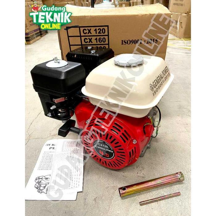 Engine Penggerak 4HP GX120 GENERAL / Mesin Penggerak Bensin Gasoline Engine Serbaguna GX-120 GX 120 
